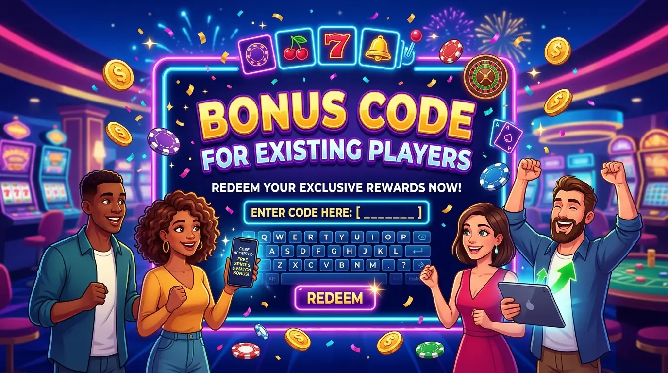 Crazy Luck Bonuscode für bestehende Spieler